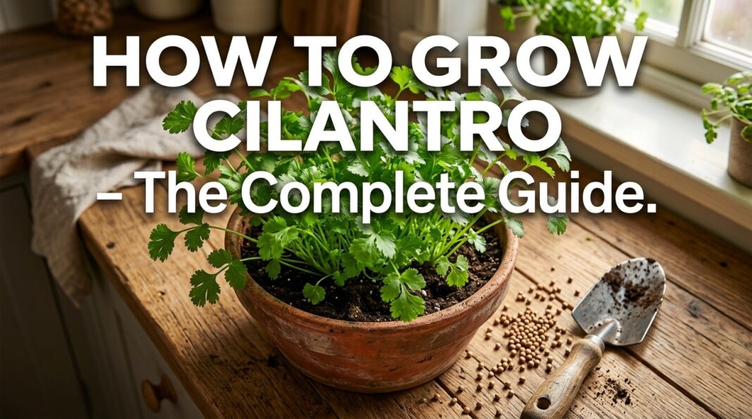 How to Grow Cilantro: Everything You Need to Know