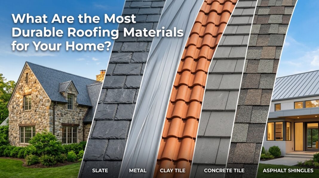 What Are the Most Durable Roofing Materials for Your Home?