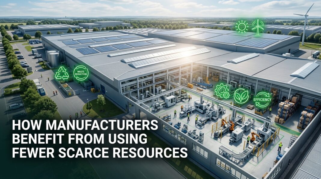 How Would a Manufacturer Benefit by Using Fewer Scarce Resources?
